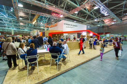 Ultima tappa del Giro del Gusto delle eccellenze enogastronomiche svizzere,  al Salone del Gusto di Torino