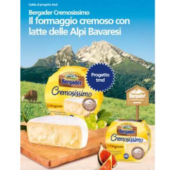 Il Marketing Collaborativo di trnd per il nuovo formaggio Bergader Cremosissimo
