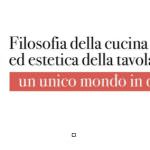  Cucina, Gusto Design: protagonisti il 22 novembre presso la sala di Rappresentanza dell’Università Statale di Milano