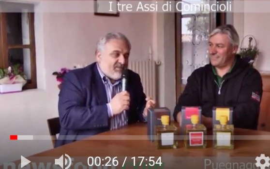 Comincioli, olio denocciolato del Garda: assaggio con spaghetti (Video)