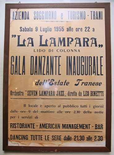 Foto manifesto La Lampara