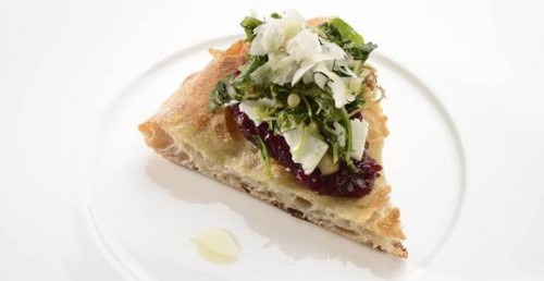 Pizza rapa rossa e raperonzoli