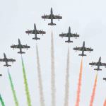 Inaugurazione Expo 2015:  l'Esposizione Universale di Milano, è iniziata ufficialmente con il volo spettacolare delle Frecce Tricolore 