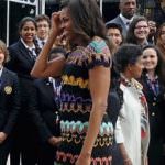 Expo: Michelle Obama gusta finalmente il vero Grana invece delle imitazioni