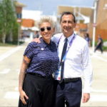 La cantante e Ambassador Malika Ayane in visita a Expo Milano 2015