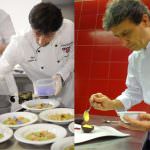Gli chef stellati Sandro e Maurizio Serva ospiti a Villa Lario Euro-Toques