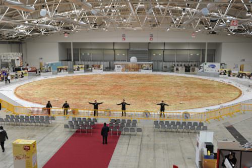 La pizza gluten free più grande del mondo