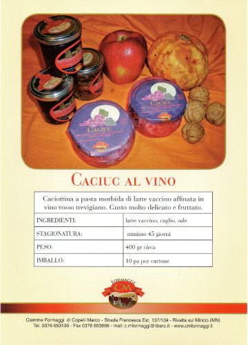 CM Formaggi -CACIUC AL VINO
