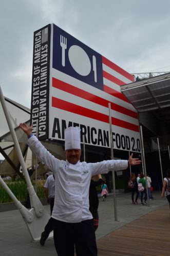 Peppe Zullo a Expo Padiglione USA