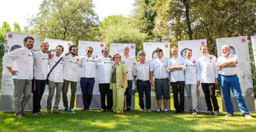i cuochi di Chef to Chef protagonisti di “Emilia Romagna in viaggio verso Expo” assieme ai capitani delle motonavi dell’itinerario d’acqua dell’iniziativa