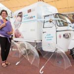 Human Milk Link: Il latte materno donato viaggia su un'ape car con cella frigorifera