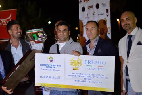 Davide Biancardi, vincitore della competizione 