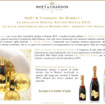 Moët & Chandon per il Natale 2015: So Bubbly limited
