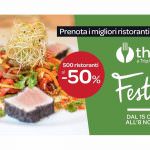 Prenotazioni online: TheFork Festival dal 15 ottobre all'8 novembre