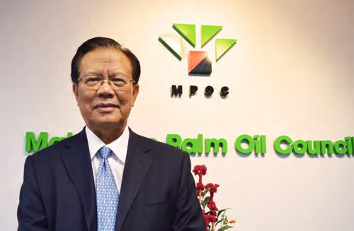 MPOC Malesian Palm Oil Council o il Dr. Yusof Basiron, CEO of MPOC
