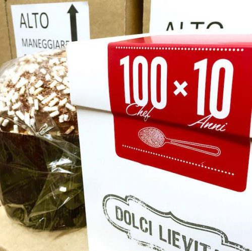 Panettone speciale 100x10 firmato da Renato Bosco