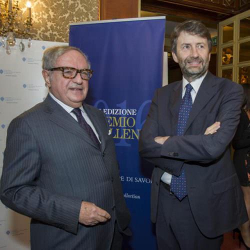 Achille Colombo Clerici con Ministro Dario Franceschini  