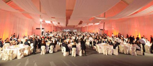 Cena di gala palacongressi   40 Expo Riva hotel  2015 Riva Fiere Quartiere Baltera fiera