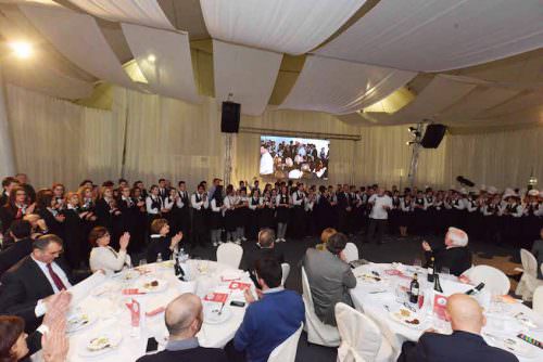 Cena di gala palacongressi   40 Expo Riva hotel  2015 Riva Fiere Quartiere Baltera fiera