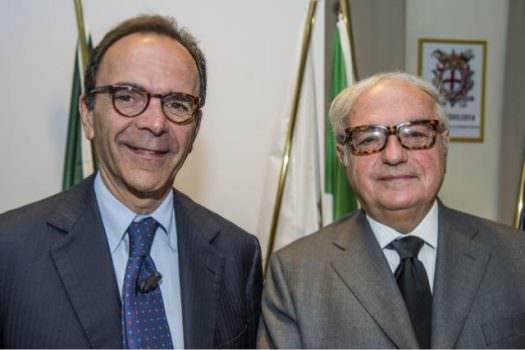 Stefano Parisi, candidato sindaco di Milano, in Assoedilizia