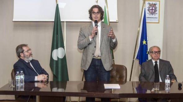 Gianluca Corrado, Movimento 5 Stelle, candidato sindaco di Milano, incontra Assoedilizia