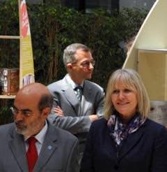 José Graziano da Silva e Jenny Chandler