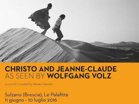 Presentato il progetto della mostra Christo e Jeanne-Claude as seen by Wolfgang Volz