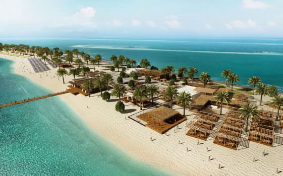 Nuova destinazione per MSC Crociere: La spiaggia-oasi sull’isola di Sir Bani Yas negli Emirati