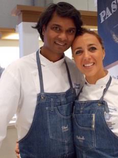 Antonella Ricci con il marito Vinod  Sookar