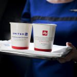 Illy vola alto con United Airlines
