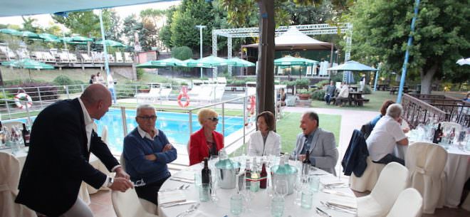 una veduta del parco