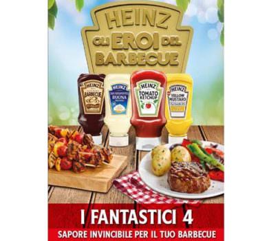 Heinz, i quattro eroi del barbecue