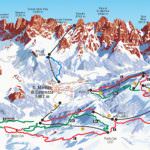 Dolomiti: Con #TrentinoSkiSunrise lasci la prima traccia in pista alla luce dell'alba