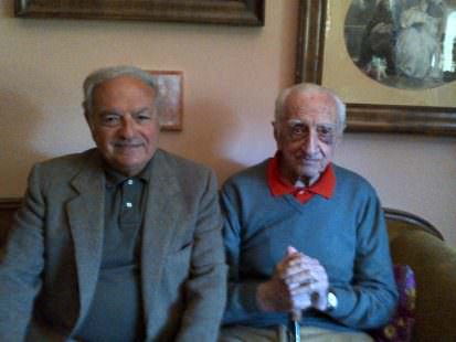 Achille Colombo Clerici con Luigi Caccia Dominion