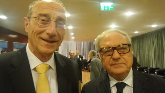 Remigio Ratti con Colombo Clerici