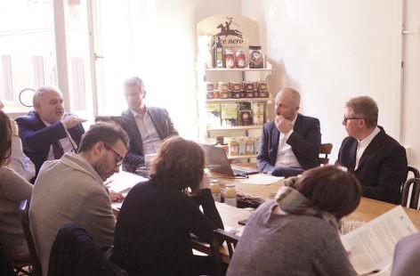 FOTO Conferenza stampa 472x310 Lucio Cavazzoni, Presidente Alce Nero spa   Bilancio 2016 (Video)