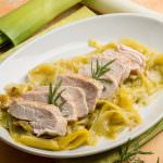 Ricetta pollo al cartoccio con porri e coriandolo