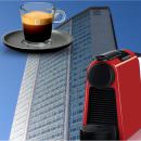 Essenza Mini Nespresso, caffè maxi qualità sul Pirellone di Milano