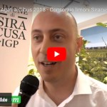 Il limone di Siracusa IGP a Cibus 2018 - Gianluca Agati (Video)