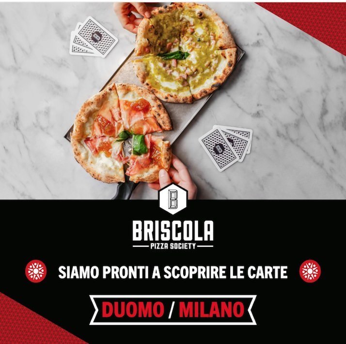 Briscola Milano, il pizzasharing