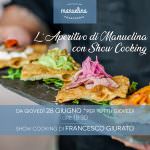 MANUELINA DUOMO SHOWCOOKING “FUGASSA” DELLO CHEF FOCACCIAIO FRANCESCO GIURATO