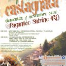 Paganico Sabino (RI) in festa per la tradizionale Castagnata – 4 novembre