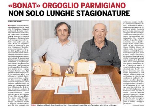 Bonat, n° 1 del Parmigiano Reggiano: pascolo, mucche, latte e stagionatura