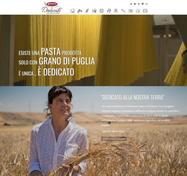 “Dedicato” alla filiera. Pastificio Granoro presenta il nuovo sito web