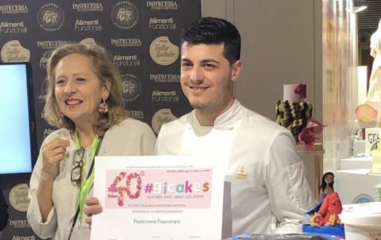 SIGEP 2019: AL GIOVANE PASTICCERE MARIO FIASCONARO L’ATTESTATO DEL CONTEST #GICAKES