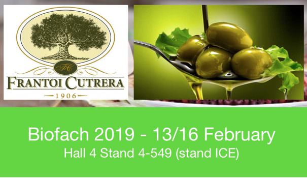 Novità Frantoi Cutrera, Biofach 2019, Norimberga