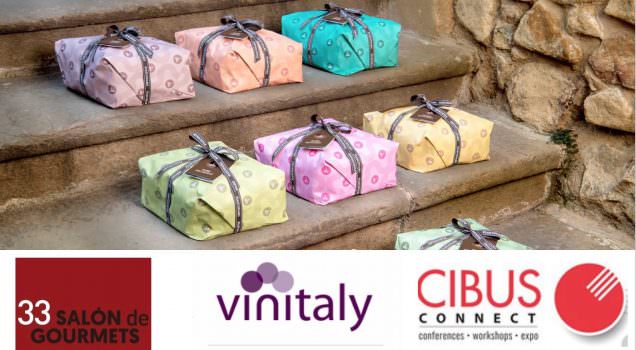 Colombe pasquali Fiasconaro a Madrid, Verona e Parma