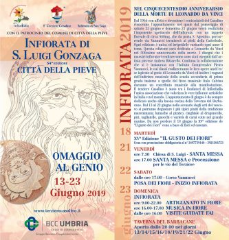 Cinquantaquattro anni di infiorata, il Terziere Casalino dà vita alla sua tradizione più bella a Città della Pieve