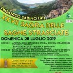 Sagra delle Sagne Strasciate, Paganico Sabino presenta il suo piatto più famoso - 28 luglio