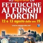 A Casaprota (RI) l’estate si festeggia con le fettuccine ai porcini – 12/13 agosto